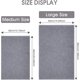 thumbnail image 4 of Alfombra de baño antideslizante CHAO 40 x 60 cm gris, 4 of 5