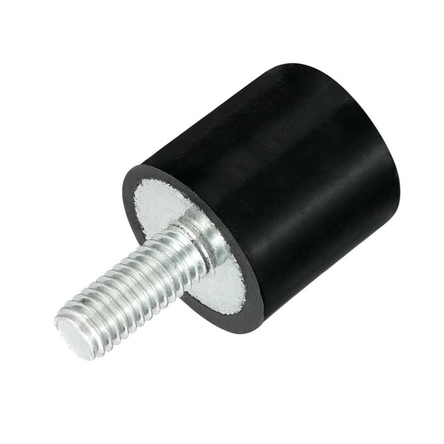 Unique Bargains M5 Rubber Vibration Shock Absorption Mount W Thread Stud 0.59" x 0.59"