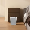 thumbnail image 4 of FELTECHELECTR Plastic Bathroom Waste Bin With Lid Slim Modern For Household Users 1Pack, 4 of 8