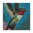 thumbnail image 2 of "Hummingbird with Ruby Throat" - Canvas, 2 of 25