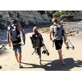 thumbnail image 6 of COR Surf 25L waterproof dry bag with front zippered pocket & storage bag backpack - Grey, 6 of 10