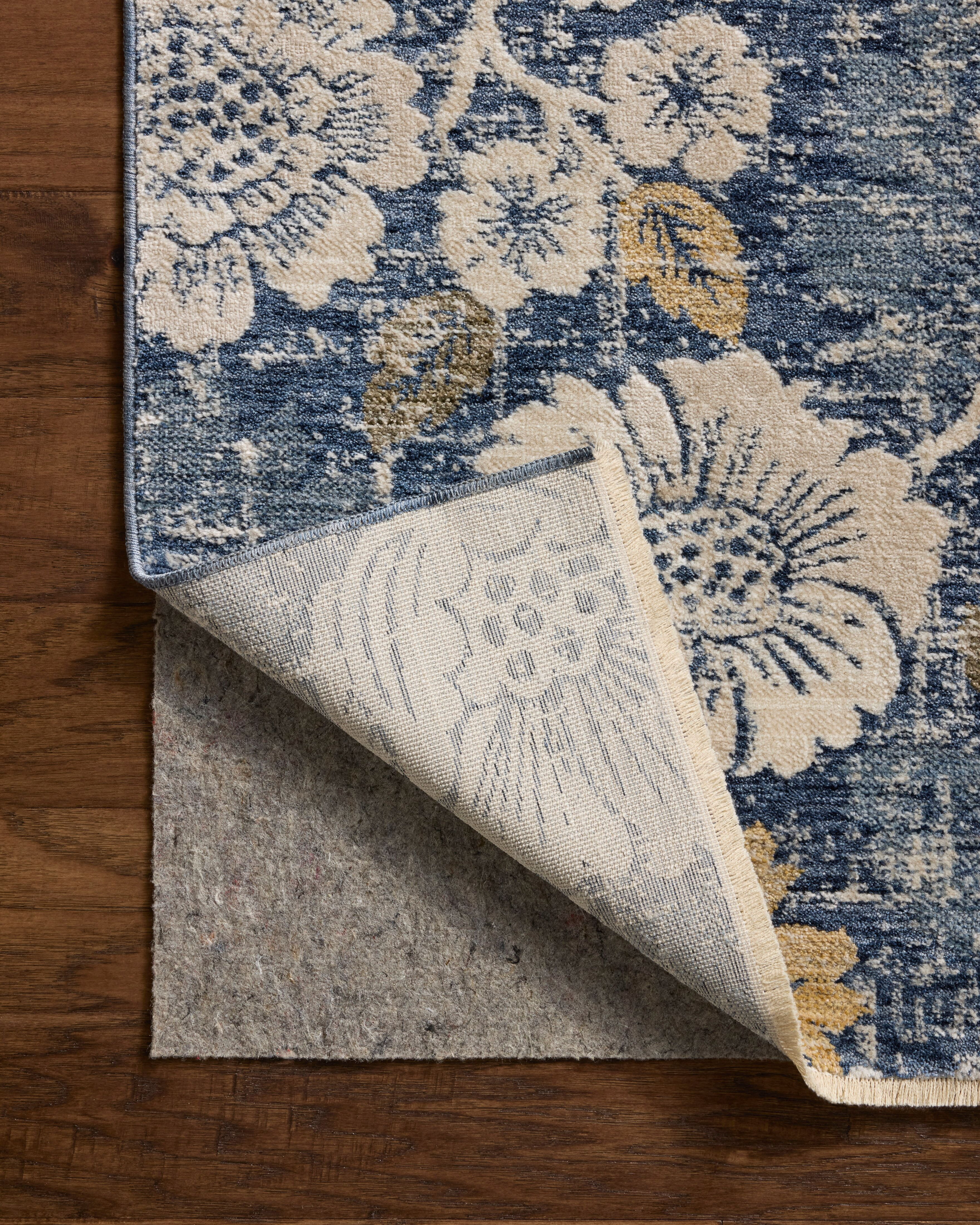 Loloi Eileen Denim / Natural 2'-0" x 3'-0" Accent Rug