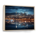 thumbnail image 2 of Designart "Beautiful Cityscape of Barcelona III" Barcelona Floater Framed Canvas Art Print, 2 of 7