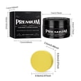 thumbnail image 3 of Seyotauo Leather Cream for Leather Sofa, Car Seat, Shoes, Jacket Cleaning, Stain Removal & Polish, All-Purpose Leather Conditioner for Home Upholstery, Automotive Interiors, Motorcycle Gear, 3 of 9