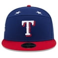thumbnail image 2 of Men's New Era Royal/Red  Texas Rangers 2025 MLB All-Star Game Side Patch 59FIFTY Fitted Hat, 2 of 5