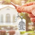 thumbnail image 4 of YUEHAO Keychains Son To 26 You I Christmas Keychain Never Ornaments Forget Letters My Love Keychains, 4 of 7
