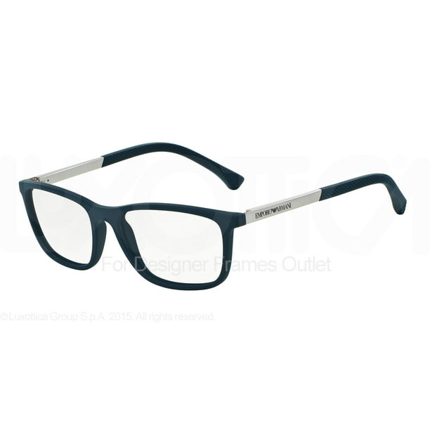 Introducir 82+ imagen emporio armani glasses blue