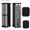 Black, variant on EpheyFIF 21700 Battery Power Bank Case Pd20W Fast Charging Transparent Abs Shell Dual Usb-And Type-C Ports for Mobile Devices Black