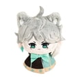 thumbnail image 5 of 12cm Impact Plush Pendant Keychain Cosplay Venti Albedo Xiao Raiden Shogun Tartaglia Kazuha Doll Toy Beadchain For Gift, 5 of 5