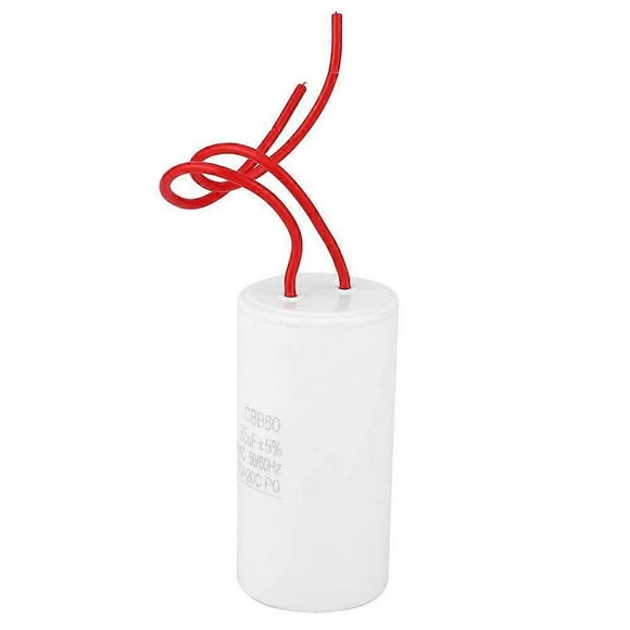 CBB60 Capacitor, Motor Run Capacitor, 35uF 450VAC Water Pump Start Capacitor for Home Appliance