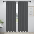 thumbnail image 1 of Cortinas Easy-Going 86x214 cm Gris Opacas Térmicas 2 Paneles, 1 of 7