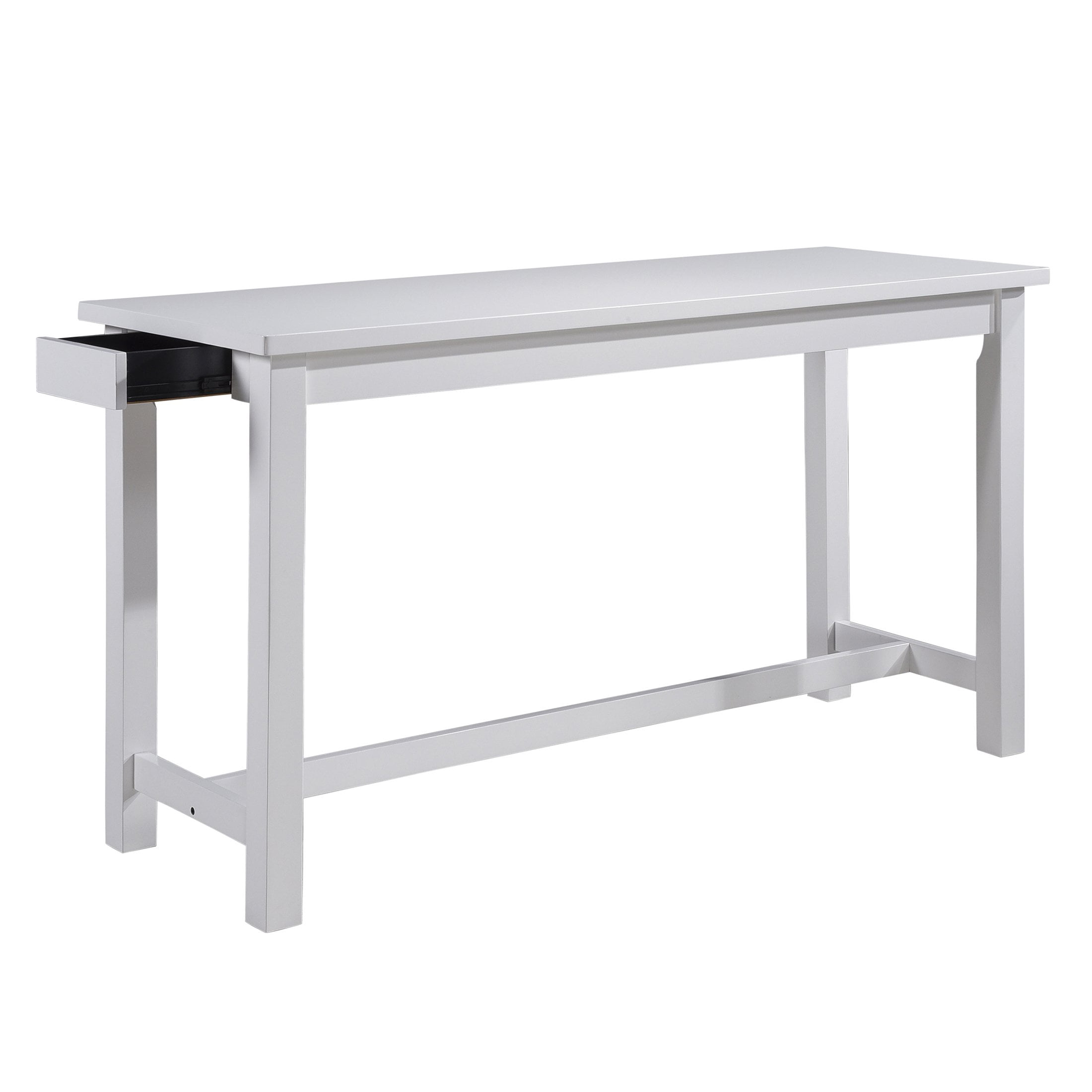 OakvillePark Greeley 4-Piece Pack Counter Height Dining Set, White