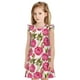 thumbnail image 1 of Fotbe Rose Flowers Vestido de Dormir para Niñas de 3 a 10 Años, Mangas Cortas, Estilo Princesa, Pijama Camisón con Mangas Voladas-X-Large, 1 of 6