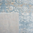 thumbnail image 6 of SAFAVIEH Martha Stewart Isabella Floral Area Rug, Denim Blue/Ivory, 3' x 5', 6 of 8