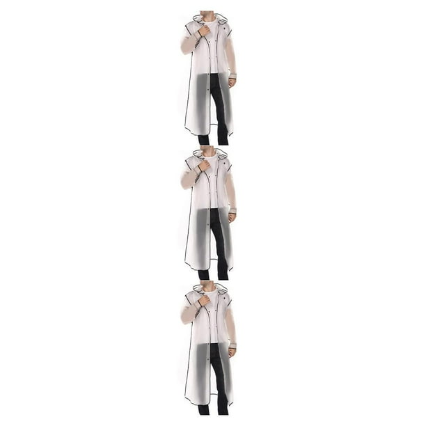 Billuyoard Capa de lluvia Senderismo Poncho Con capucha Impermeable a prueba de viento Impermeable Mujeres Hombres Ropa de lluvia Cubierta de Type1 NO1
