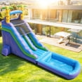 thumbnail image 5 of Tryset 30FT Giant Inflatable Water Slide with Extra Large Splash Pool, Detachable Pool & Slide, 1500W Blower Included, Commercial PVC Backyard Water Park for Kids & Adults, 5 of 13