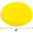thumbnail image 5 of GIXUSIL 12Pcs 4 inch Wax Foam Applicator Pad, Car Polishing and Waxing Sponge, Polyurethane Waxing Sponge, Cleaning and Car Washing Soft Sponge, Round Shaped Pressing Foam Sponge Cleaning Tool, Yellow, 5 of 8
