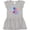 AC-Heather Grey, variant on Inktastic Second Birthday- Fourth of July fireworks Girls Toddler Dress