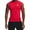 RED, variant on Men's HeatGear Armour Comp Ls Compression White T-Shirt (XL)