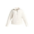 thumbnail image 5 of Avia Women's and Women's Ottoman 1/2 Zip Sweatshirt, Sizes XS-4X, 5 of 5