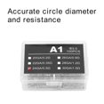 thumbnail image 5 of 100 Uds. Accesorio para cigarrillo electrónico atomizador alambre calefactor bobina alambre de resistencia (24GA/0,5 Ohm), 5 of 5