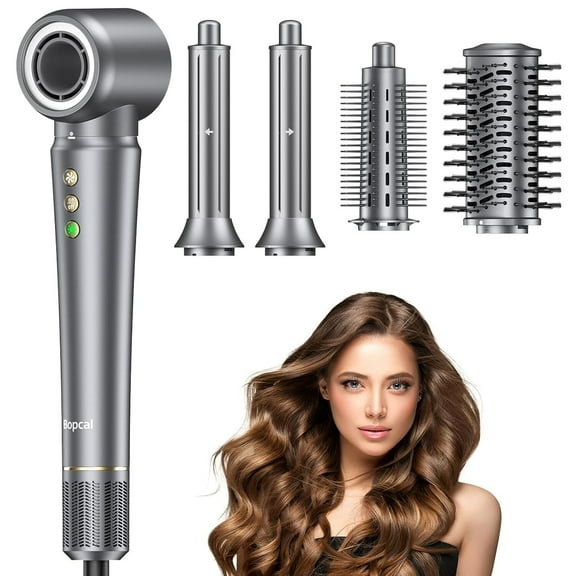 5 in 1 Hair Styler Professional Frizz-Free Automatic Wrap Curlers Hair Dryer Hair Brush