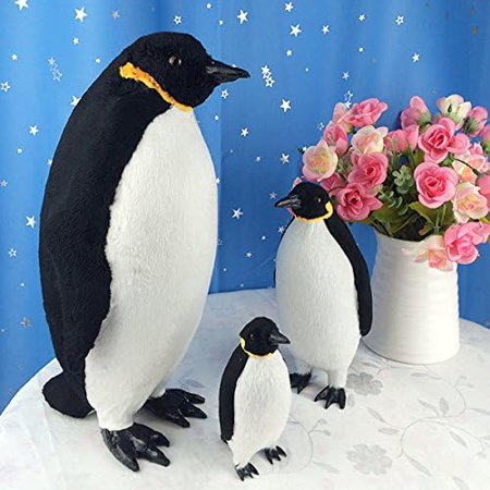 Plush Stuffed Animal Toys Realistic Penguin Handmade Plush Toy Present Gift