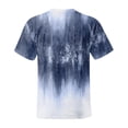 thumbnail image 5 of Mfakffe Mens Graphic Crewneck Tshirt Summer Plus Size Short Sleeve Lightweight Tops Gradient Color Casual Big and Tall Tees, 5 of 5