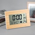 thumbnail image 3 of Reloj digital LCD, alarma de pared digital LCD Reloj despertador con repetición Diseño revolucionario, 3 of 8