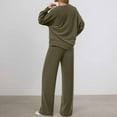thumbnail image 4 of Pants Sets Women 2 Piece Outfits - Long Sleeve Sweatshirt With Jogger Pants Set Womens Matching Sets Athleisure Sets Women, 4 of 4