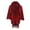 Red, variant on Elainilye Fashion Women's Fall Winter Scarf Knitted Loose Thickened Shawl Coat Artificial Fur-Collar Scarf Wrap Shawl Scarves,Black