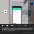 thumbnail image 6 of YoLink Thermostat 2, Smart Thermostat with Dual-Stage Heating & Cooling, Heat Pump Support, External Temp Sensors, Remote Control, Scheduling, Alexa & Google, Long-Range Connectivity, Hub Required, 6 of 9