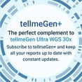 thumbnail image 3 of tellmeGen Ultra (WGS 30x) Genetic Test | Health + Traits + Wellness + Ancestry | Whole Genome Sequencing | Over 600 Reports, 3 of 11