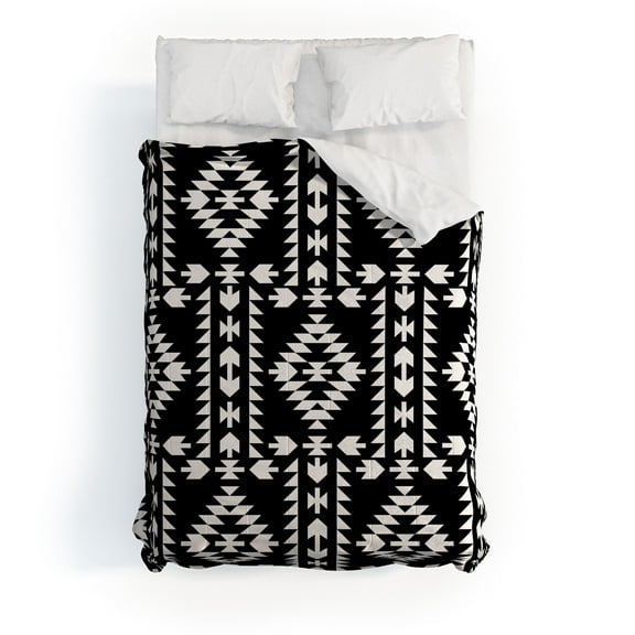 Society6 Holli Zollinger Geo Panel Comforter Cotton Full