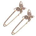 thumbnail image 1 of 2 Piezas Flor Cristal Zapatos Clips Hebilla Joyería para Los Zapatos de Las Mujeres Baoblaze Cadenas de zapatos, 1 of 6