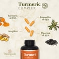 thumbnail image 4 of Turmeric Complex Extracto de Raíz de Cúrcuma 95% + Piperina 95% + Boswellia + Jengibre, 4 of 5