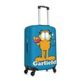thumbnail image 3 of Cute Anime Cartoon Garfield Travel Suitcase Protective Cover Trunk Case Washable Elastic Luggage Cover Fits Small Suitcase Protector Baggage With Concealed Zipper Gifts, 3 of 5