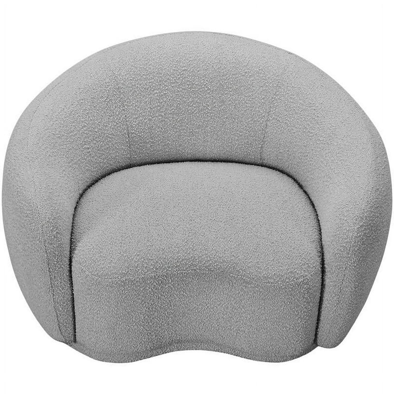 Meridian Furniture Hyde Boucle Fabric Chair Meridian Furniture Hyde Boucle Fabric Chair