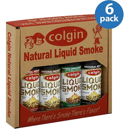 Colgin Natural Liquid Smoke Variety Pack, 4 oz, (Pack of