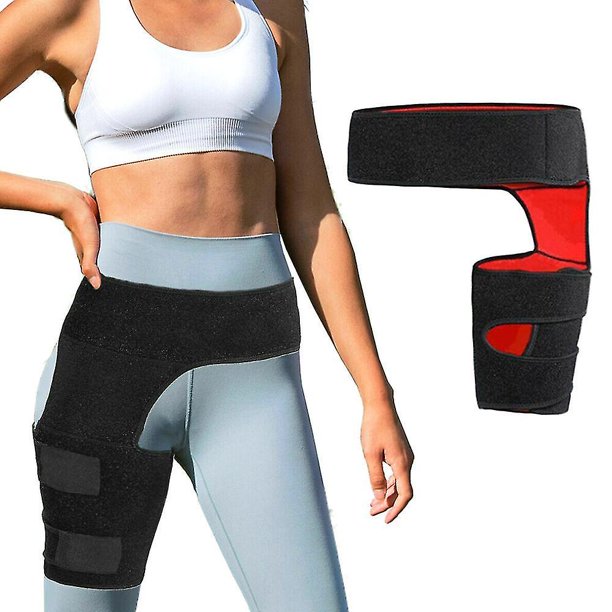 Protector de compresión para piernas, faja para la ingle, correas de sujeción para los muslos GEK
