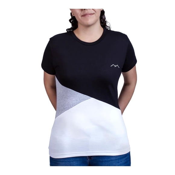 Playera Kon Tiki Talla ECH Manga Corta Deportiva Negro