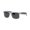 Matte Transparent Frame | Grey Lens, variant on RB4165 JUSTIN COLOR MIX Square Shape Sunglasses Matte Rubber Black Frame | Blue Mirror Lens 51mm