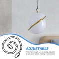 thumbnail image 3 of HEATSHAKING 2Pcs Black Decorative Lighting Chain Iron Material Adjustable Length Lamp Chain, 3 of 8