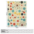 thumbnail image 4 of BCIIG Mid Century Retro Throw Blanket Soft Cozy Plush Warm Fleece Blanket for Sofa Couch Bed   50x60in, 4 of 6