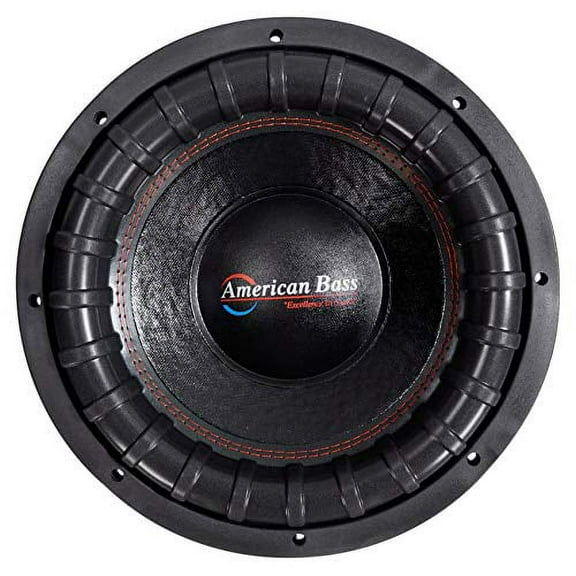 American Bass XFL-1244 12" 2,000 Watts Max Power Dual 4 Ohm XFL Series Car Subwoofer