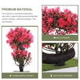 thumbnail image 3 of OULII Artificial Plants Decor Rosa Para Oficinas Y Casas Con Acabado Resistente Y Natural, 3 of 6