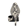 thumbnail image 3 of Zapatos de Tacón Gloria para Mujer Calvin Klein Negro Blanco Serpiente Talla 8, 3 of 6