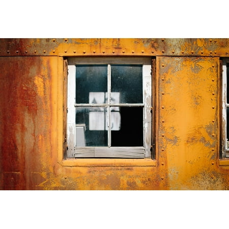 LAMINATED POSTER Metal Window Wall Steel Frame Glass Paint House Poster Print 11 x (Best Paint For Metal Window Frames)