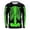 A-Green4423, variant on Mens Halloween Skeleton Print T Shirt Long Sleeve Crew Neck Ribcage Graphic Pullover Top, White, Sizes L