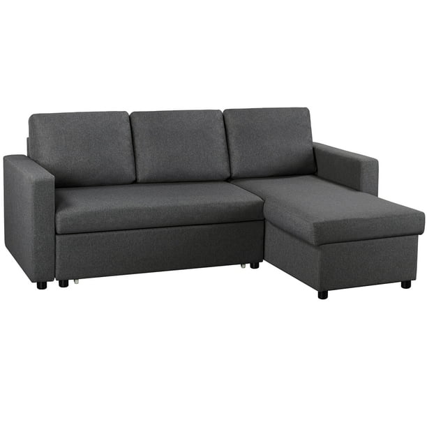 Alden Design Sectional Sleeper Sofa, Inexpensive Sectional Sleeper Sofas